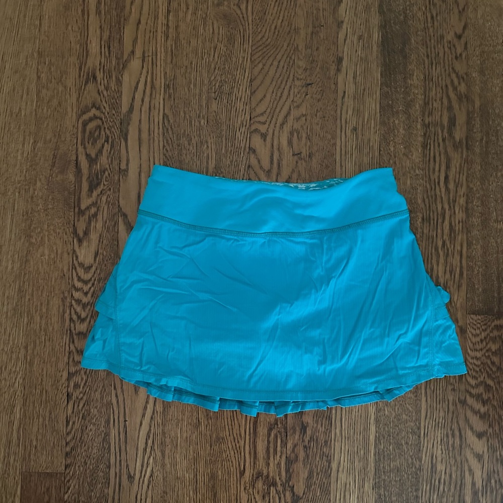 Ivivva, Teal Blue , Tennis Skirt, SIZE 12 = LULULEMON 4